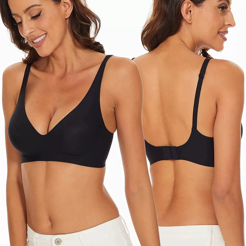 Sexy Seamless Jelly Bra S-4XL  - Seamless Underwear Women review and price