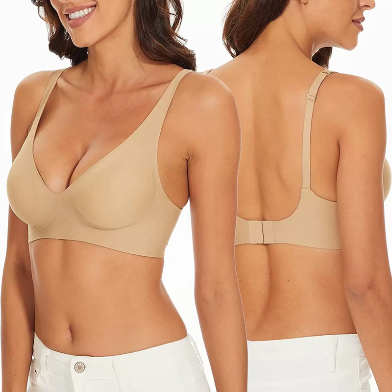 Sexy Seamless Jelly Bra S-4XL  - Seamless Underwear Women review and price