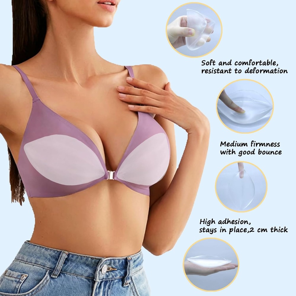 Adhesive Silicone Bra Inserts  - Silicone Bra Adhesive review and price