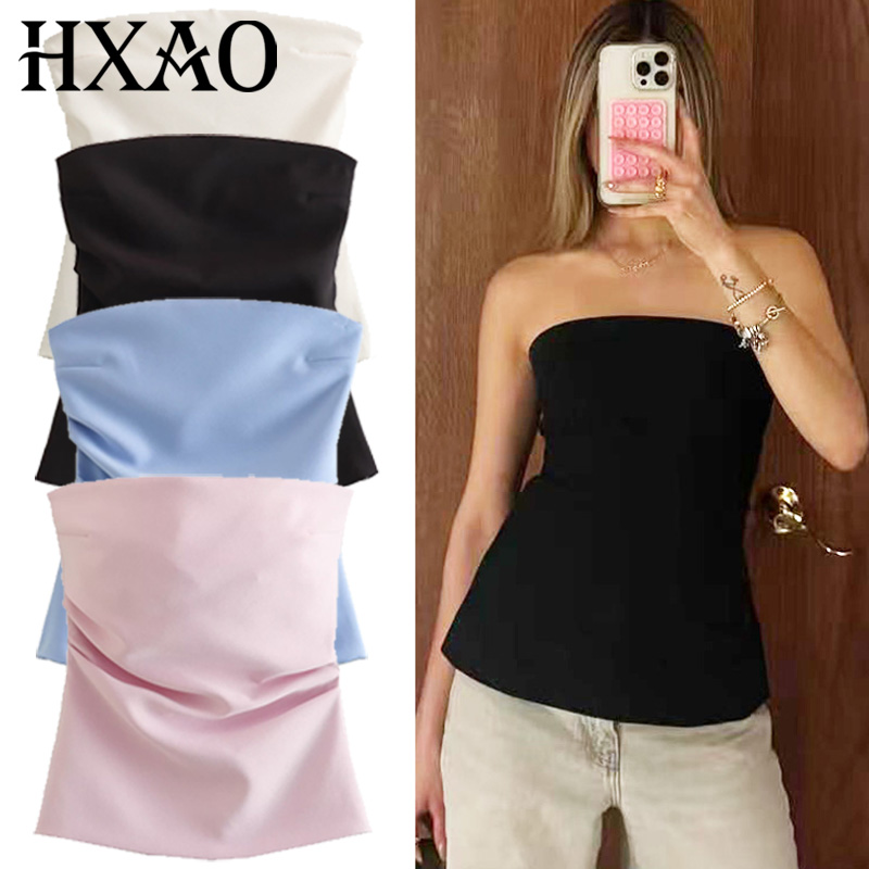 HXAO Corset Tube Top Women Sum - Strapless Bra Backless review and price