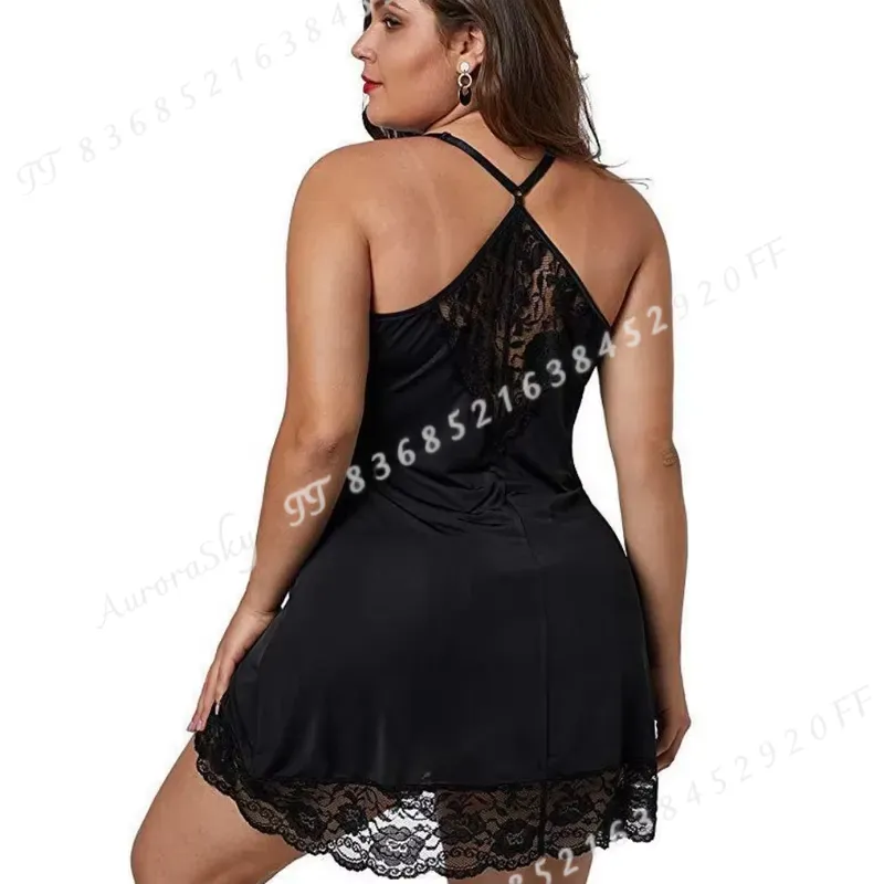 8XL Plus Size Women Spaghetti  - Slip Dress Satin review and price